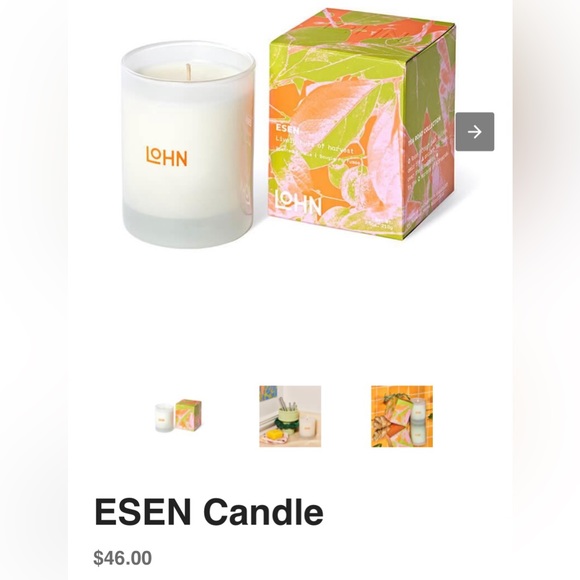 NIB Lohn  ESEN Candle - One of its tea road collection - Picture 2 of 6